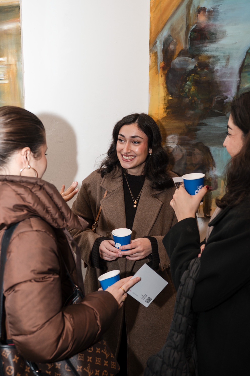 Vernissage Ceren Neccar , Eindruck der carry-Ausstellung in LAP Kastanienallee, Berlin